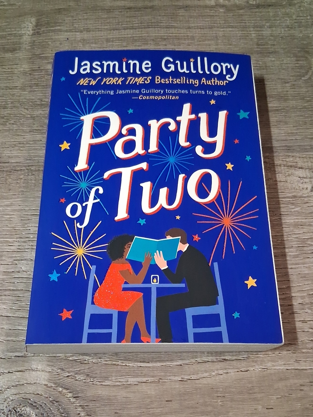 Party of Two - Blue Book Cover
